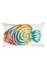 Trans Ocean Pillow Visions III Whimsical 100% Polyester Handmade 4152